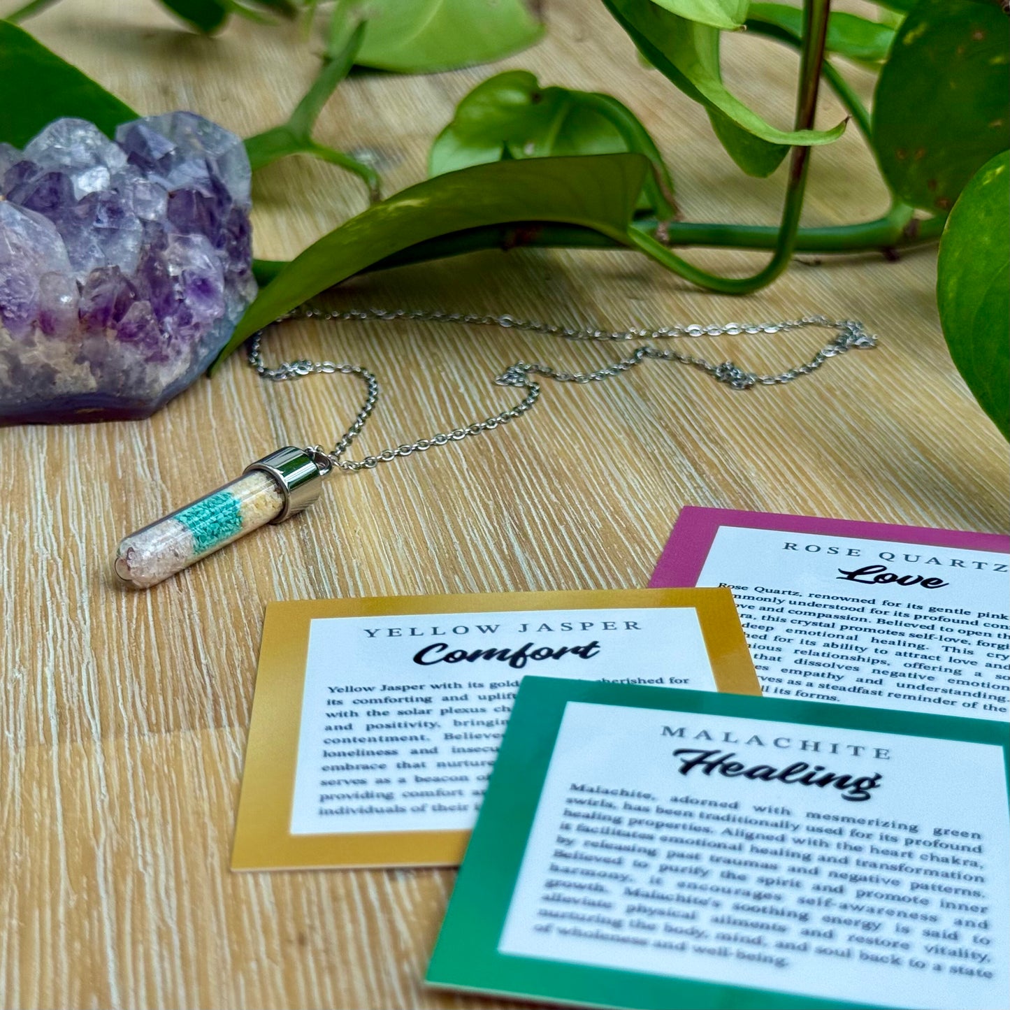 Cancer Crystal Necklace