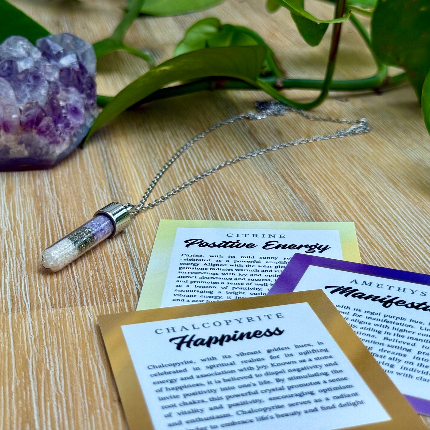Sagittarius Crystal Necklace