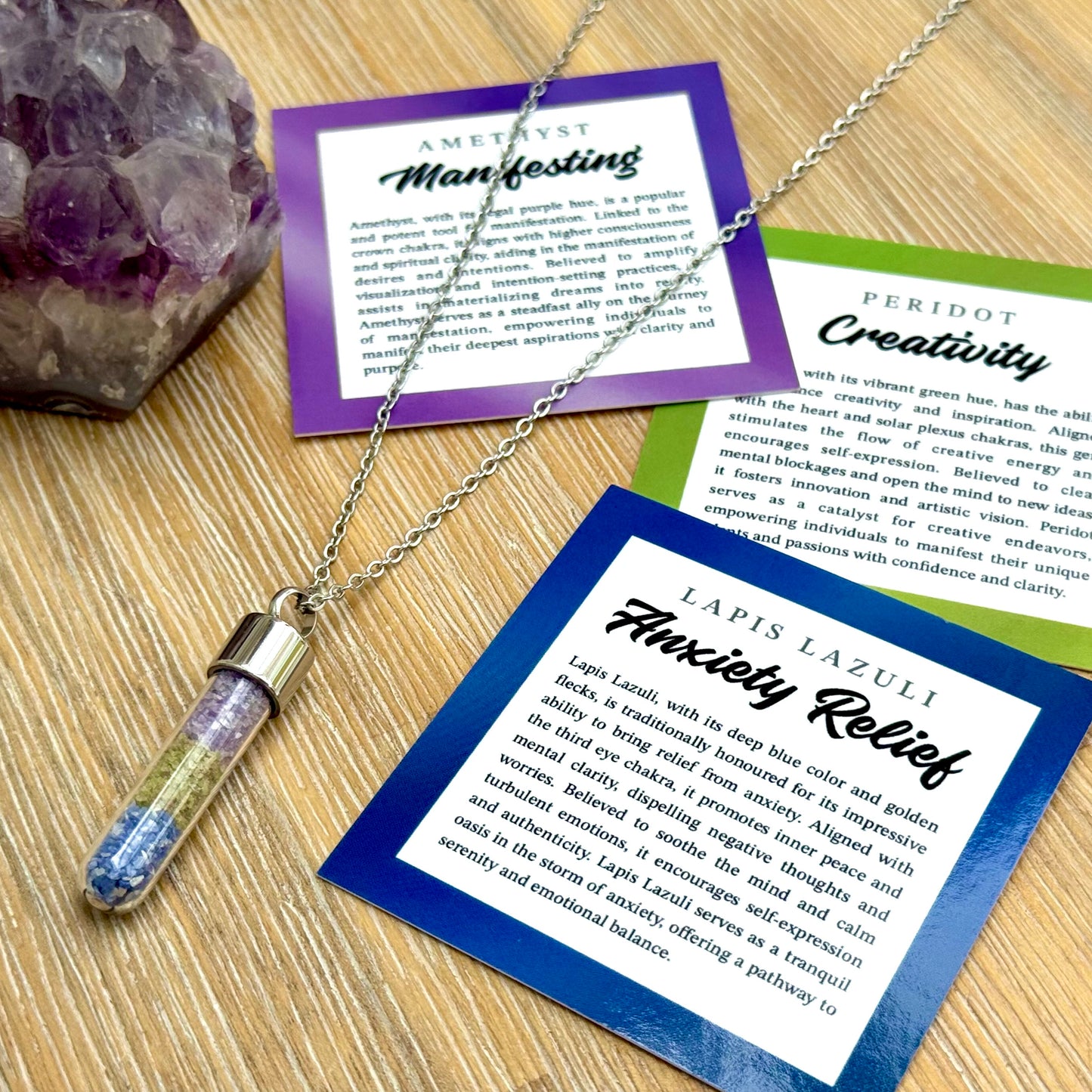Aquarius Crystal Necklace