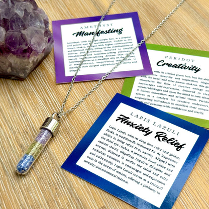 Aquarius Crystal Necklace